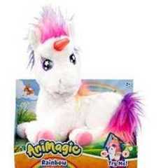 Animagic : Rainbow The Glowing Unicorn - Interactive Unicorn Plush