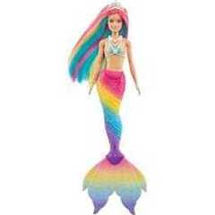 Barbie Dreamtopia Rainbow Magic Mermaid Doll with Rainbow Hair