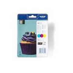 Brother LC-123C/LC-123M/LC-123Y Inkjet Cartridges