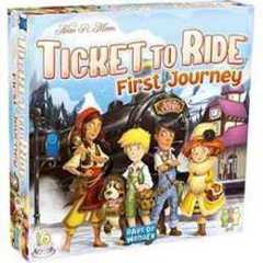 Days of Wonder Ticket To Ride First Journey Europe Board Game - Ages 6+