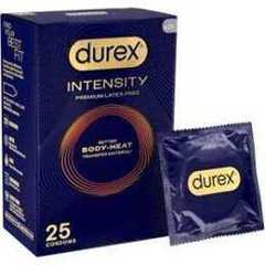 Durex Intensity, 25 Condoms, Better Body Heat Transfer, Ultra Thin