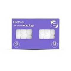 EarHub Sleepwell Soft Premium Silicone Earplugs 12 Pairs