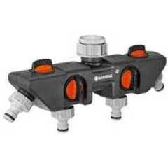 Gardena Four Channel Water Distributor: Connects up to Four Devices