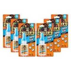 Gorilla Super Glue 15g (6 Pack)