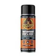 Gorilla Waterproof Black Coat & Seal Spray, 450ml – Flexible, Air &