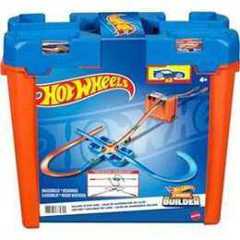 Hot Wheels Track Builder Deluxe Stunt Box & 1:64 Scale Toy Car
