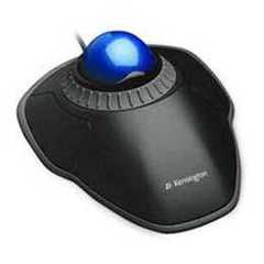 Kensington Orbit Wired Trackball with Scroll Ring, Ambidextrous, PC &
