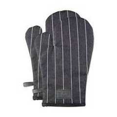 MasterChef Oven Mitts Heat Resistant, Pair of 2 Cooking Gloves, Cotton