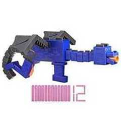 Nerf Minecraft Ender Dragon Blaster and 12 Nerf Elite Foam Darts