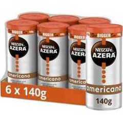 Nescafé Azera Americano Instant Coffee 140g Tin - Multipack of 6