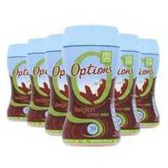 Options Mint Hot Chocolate Drink (Multipack of 6 x 220 g Jars)