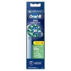 Oral-B Pro Cross Action Electric Toothbrush Heads, 4 Count, White
