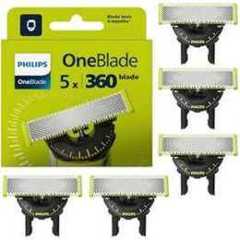 Philips OneBlade Authentic 5x 360 Blade Replacements - Fits ALL