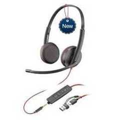 Poly HP Poly Blackwire 3220 Wired Headset - Hi-Fi Stereo Sound