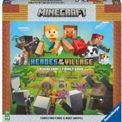 Ravensburger Minecraft Heroes of the Village Board Game for Kids Age 7