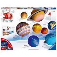 Ravensburger Ravensburger 3D Puzzle Ball - Solar System - Ages 9+, 54