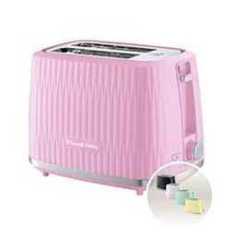 Russell Hobbs Eden 2 Slice Toaster, 800W, 6 Browning Settings, High Lift
