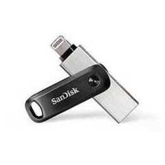 SanDisk iXpand Flash Drive Go 128GB, Lightning & USB-C Connectors