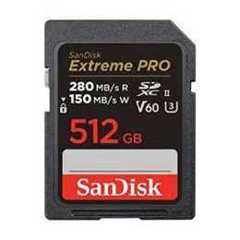 SanDisk SanDisk 512GB Extreme PRO SDXC card, SD Card, V60 Memory