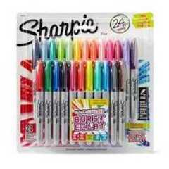 Sharpie Permanent Markers - Fine Point for Bold Details - Colour