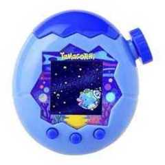 Tamagotchi Paradise Blue Water Shell Virtual Pet - Zooming Worlds Toy
