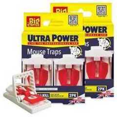 The Big Cheese Ultra Power Ready-Baited Mouse Trap - Multi Pack - Reusable
