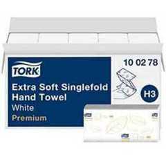 Tork Tork 100278 Extra soft singlefold hand towel Premium H3 /