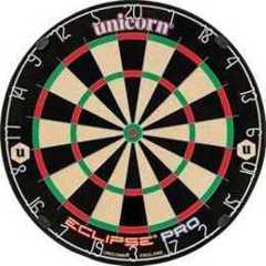 Unicorn Dartboard, Eclipse Pro, Ultra-Visible Number Ring & Spider