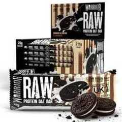 Warrior RAW Protein Bars Multipack 24 x 75g High Protein Oat